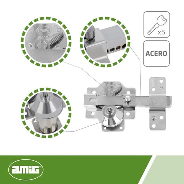 Serrur - barrel - cylinder - Amig-lås - 23371