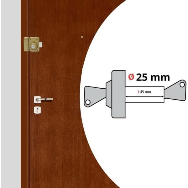 Verrou Vachette Dubbel Cylinder RADIALis V136 - Maximal Säkerhet