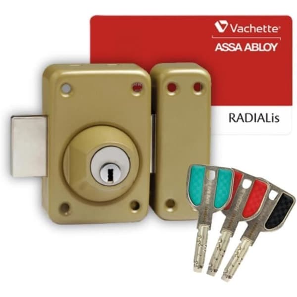 Verrou Vachette Dubbel Cylinder RADIALis V136 - Maximal Säkerhet