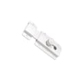 Miniatyrbilde 3 av 5: INF Dørbolt i aluminiumslegering - Korrosjonsbestandighet Sølv 80 mm