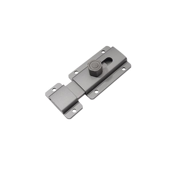 INF Dørbolt i aluminiumslegering - Korrosjonsbestandighet Grå 120mm