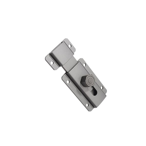 INF Dørbolt i aluminiumslegering - Korrosjonsbestandighet Grå 120mm