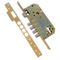 Miniatyrbild 1 av 4: AMIG 18621 | Inbyggd lås 100 BASE | 50/85 | Messing | Matt