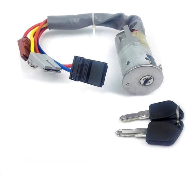 Neiman Antivol de Direction - Startkontakt med Dubbelnycklar kompatibel med PEUGEOT 106 405 CITROEN SAXO ZX AX