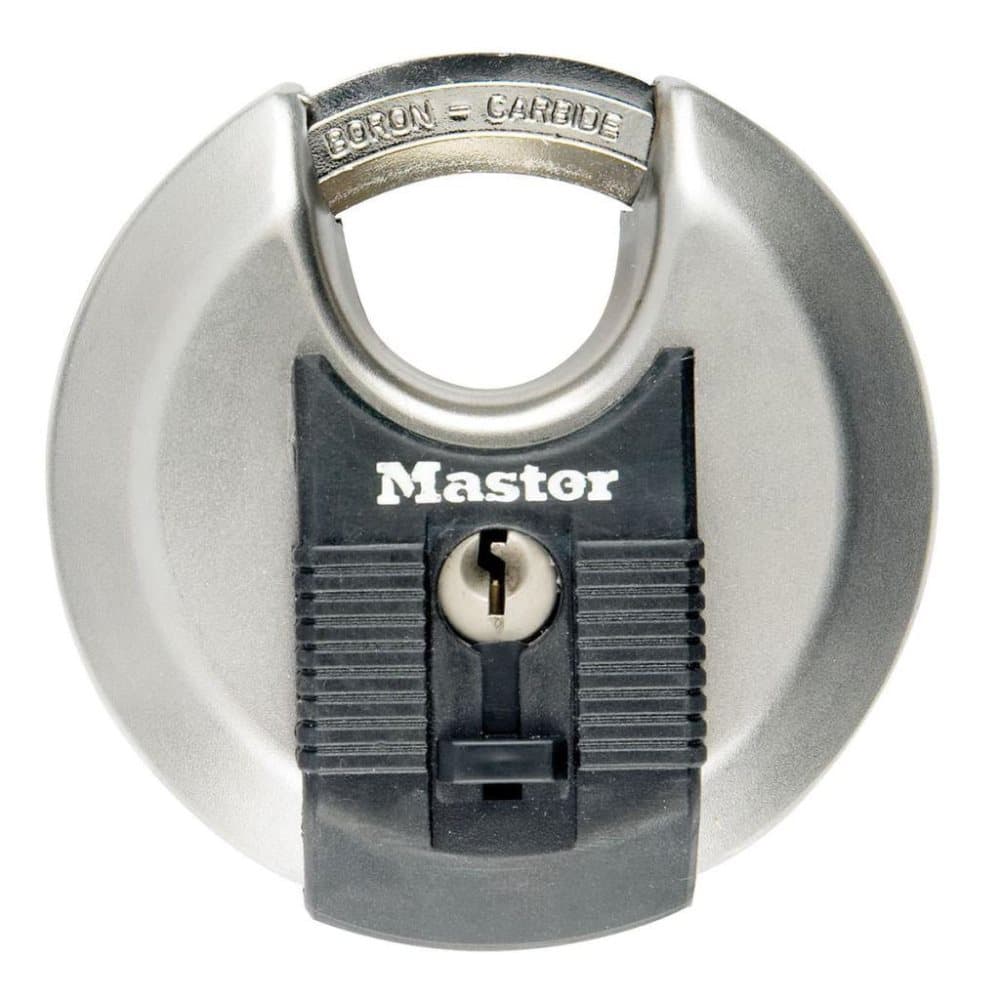 Master Lock Discus Hengelås Excell rustfritt stål 80 mm M50EURD