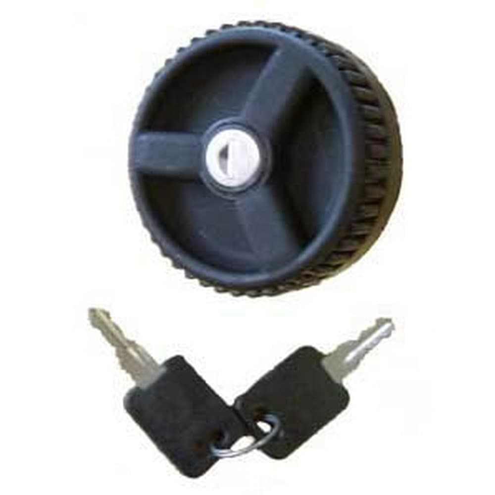 Water Inlet Locking Cap With Two Keys