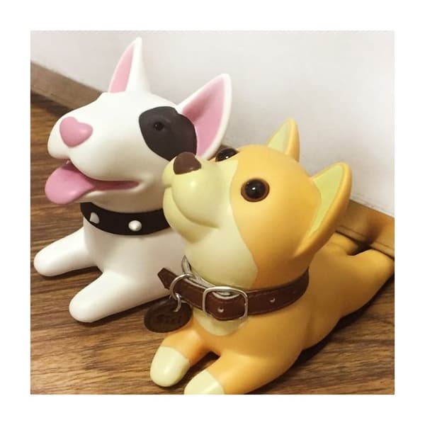 Hundformad dörrstoppare gul djurdörrstoppare * Mått: 14 x 10 x cm Funktioner: dörrstoppare Innehåll: 1