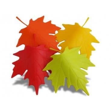 Dörrblock - Autentisk - Höstlöv - Orange - PVC - 160x130x25 mm