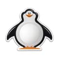 Pikkukuva 1 / 3: Ovikiila Inofix Ovet Pingviini Itseliimautuva Valkoinen/Musta PVC
