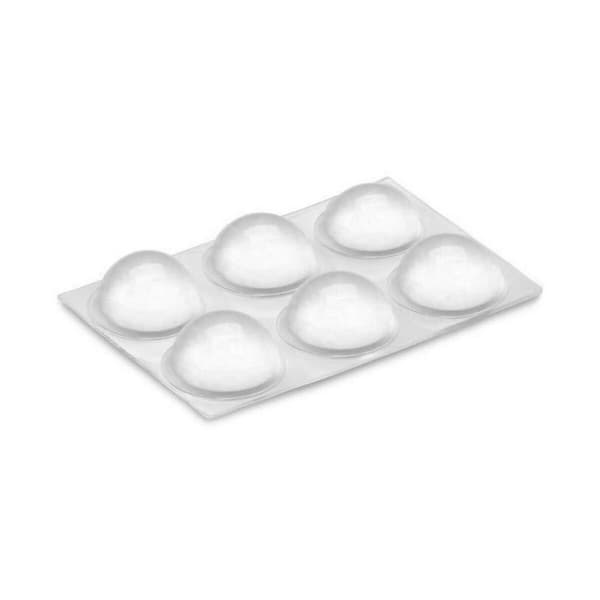 Ovikiila Inofix 16 x 7,9 mm 6 osaa Kolhusuojaus Läpinäkyvä PVC