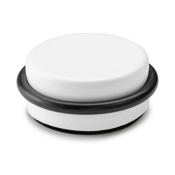 Dörrstopp Inofix Ø 4,6 x 1,8 cm Dörrar Vidhäftande Vit