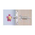 Miniatyrbild 3 av 3: Dörrstopp Inofix Blomster Dörrar Vidhäftande Rosa PVC