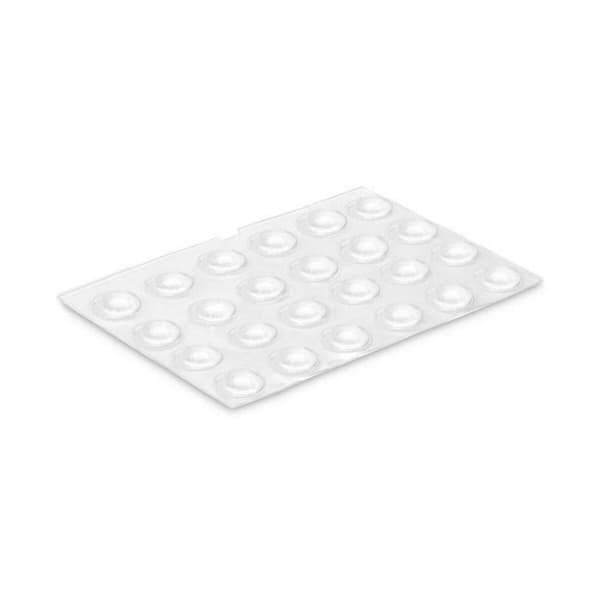 Dörrstopp Inofix 8 x 2,2 mm Skydd mot stötar 25 antal Transparent PVC
