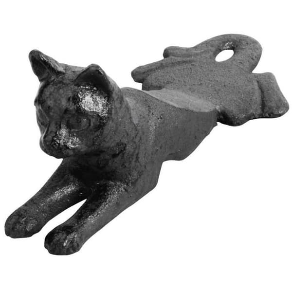 Kattdörrstopp i gjutjärn - ESSCHERT DESIGN - Svart