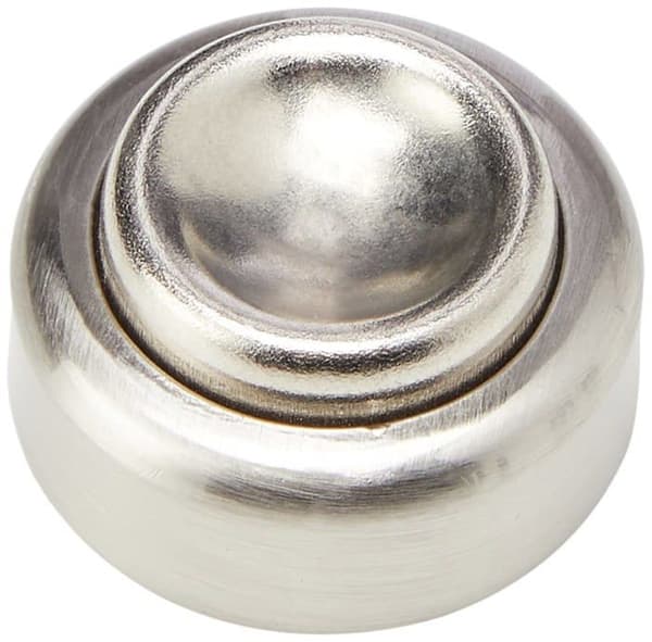 Bulkbeslag - BH05715 - för att fästa på väggen eller golvet av magnetisk dörr Stoppare, matt nickelplåt