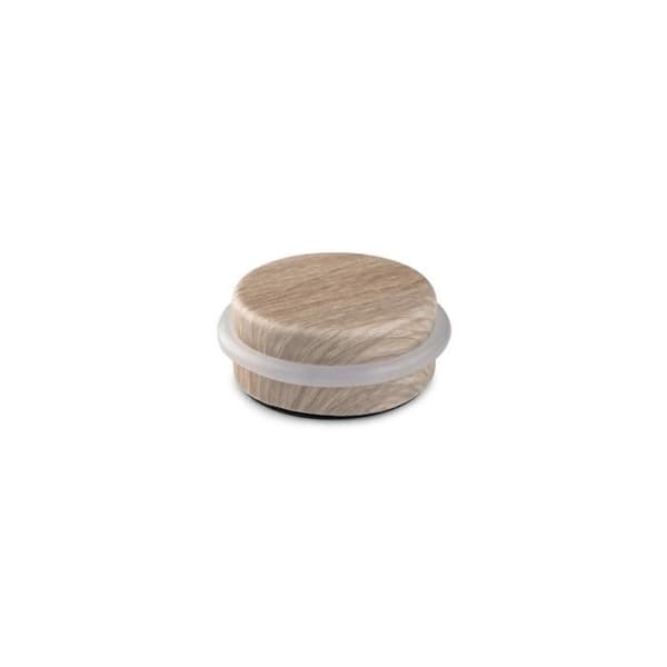 Calcareo Ash dekorerad dörrstopp - GENERISK - Ø4,6x1,8cm