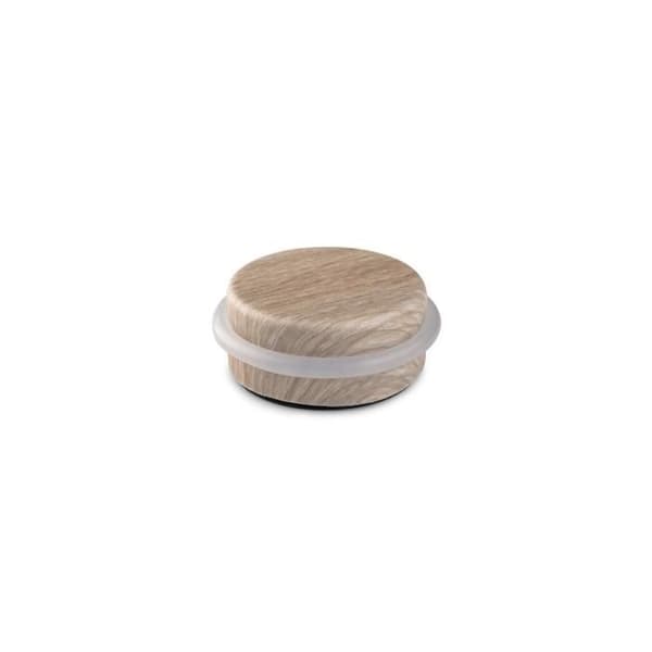 Calcareo Ash dekorerad dörrstopp - GENERISK - Ø4,6x1,8cm