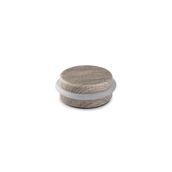 Dekorerad dörrstopp Oliviers Mediterraneo - GENERIC - Ø4,6x1,8cm - Vit - Rund