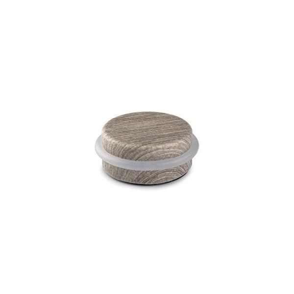 Dekorerad dörrstopp Oliviers Mediterraneo - GENERIC - Ø4,6x1,8cm - Vit - Rund