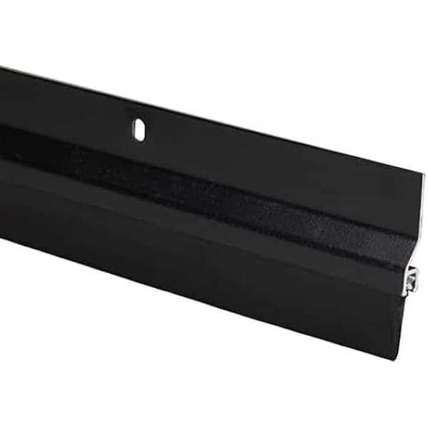 Dörrdragsskydd - FERRESTOCK - FS198 - Aluminium - Svart - 1,5 m - Slitstark