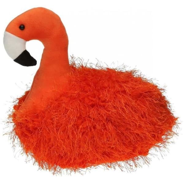 Flamingo tyg dörrstoppare - VERSA - Hemtillbehör - Höjd 26cm - Vikt 1,50 kg