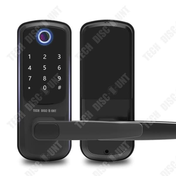 TD® Fingeravtryckslås inomhus Enkelspråk Smart Lock Kontorslägenhet Dörr Lösenordslås A