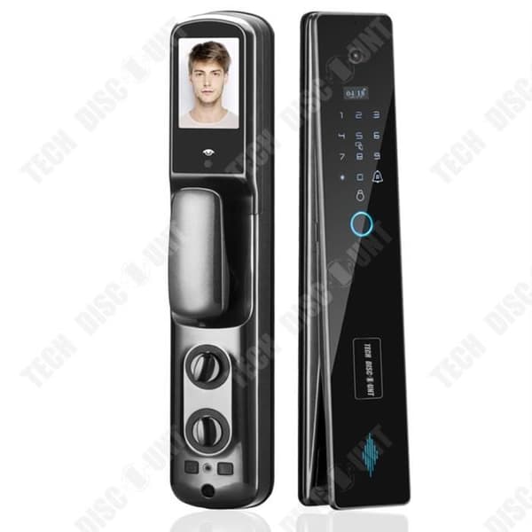 TD® 3D Ansiktsigenkänning Fjärrövervakning Intercom Fingeravtryckslås Dörr Lösenordslås ant