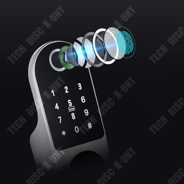 TD® Extern regntät järndörr Elektronisk kontroll Fingeravtryck Lösenordslås Smart Lock