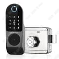 Miniatyrbild 1 av 4: TD® Extern regntät järndörr Elektronisk kontroll Fingeravtryck Lösenordslås Smart Lock