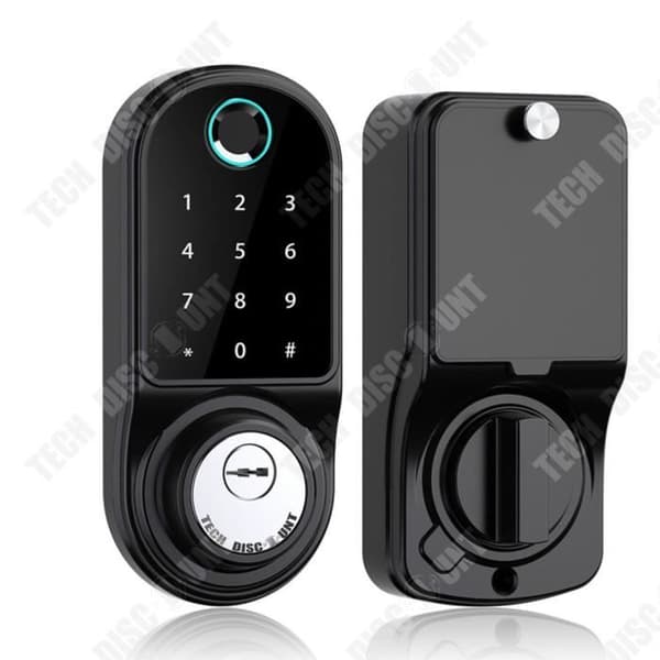 TD® APP Lösenord Fingeravtryck Smart Lock Deadbolt Automatiskt lås inomhus hotelllägenhetslås