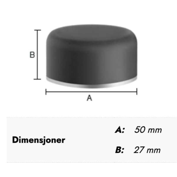 Beslagsboden 152 Dørstopper til gulv