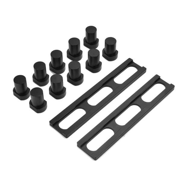Træbearbejdningsplan, 6061 Aluminiumlegering, 192 x 39 mm størrelse,20mm