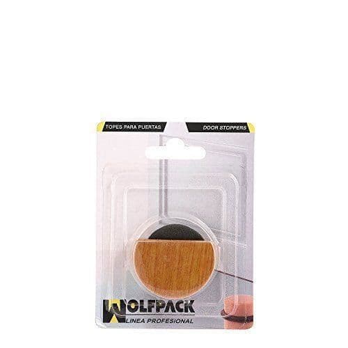 Wolfpack 5320333-Träfärg Tyst självhäftande dörrstopp