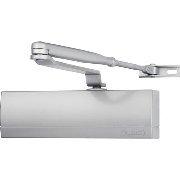 Dörrstängare - ABUS - AC6124 S - Tyst och säker stängning för kontor och lägenheter upp till 1,10 m - Max 80 kg - Justerbar