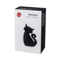 Miniatyrbild 2 av 3: Balvi Doorstop Mjau! Svart färg Dörrstopp i form av en katt Polyester 28 cm