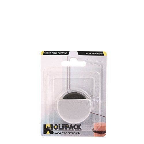 Wolfpack 5320330-Silent Adhesive Doorstop Matt Chrome
