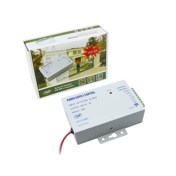 PNI K80 AC 110-260V till DC 12V 3A Access Control Strömförsörjning
