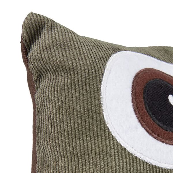 Relaxdays Owl Dörrstopp Dörrstopp Uggla Dörrkil Tyg Sand Dörrstopp HxBxD: 24 x 14 x 14 cm, Brun