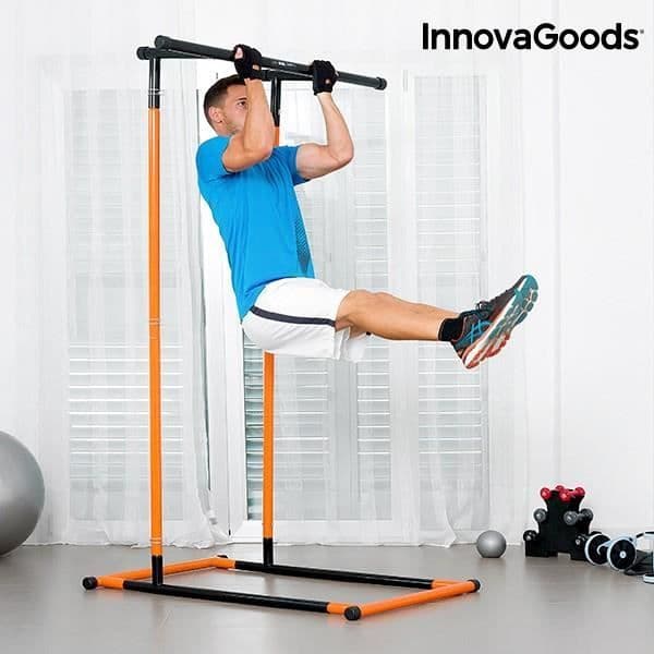Bodybuilding och Fitness pull-up bar med träningsguide - Kroppsvård