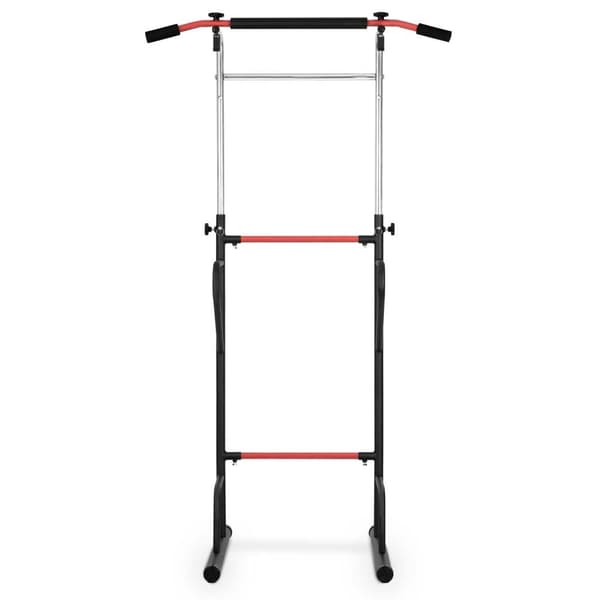 Justerbar Neo-Sport Pull-Up Bar för Hemträning - Stålkonstruktion, Anti-Slip Grepp, 6 Höjdnivåer