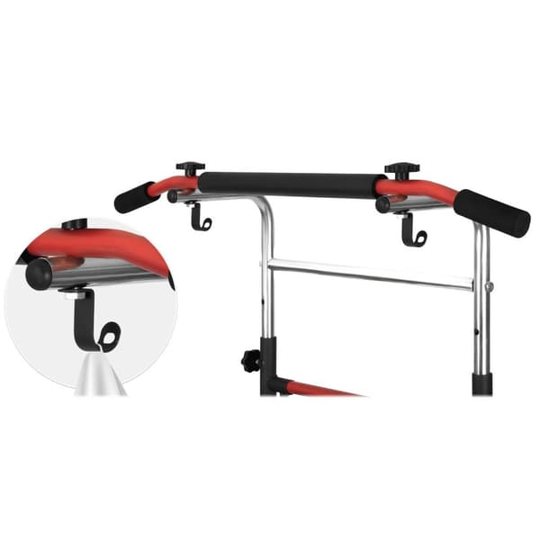 Neo-Sport Justerbar Pull-Up Bar - Holdbar stål, anti-slip greb, 6 højdeniveauer, maks. belastning 120kg