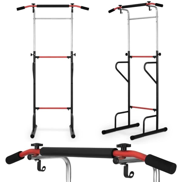 Neo-Sport Justerbar Pull-Up Bar - Holdbar stål, anti-slip greb, 6 højdeniveauer, maks. belastning 120kg