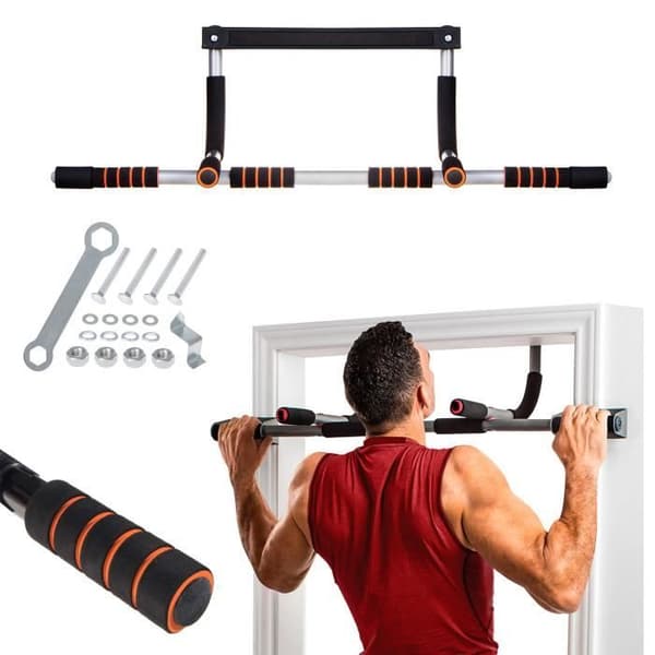 Uppdragsstång - SPRINGOS - 95 cm - Stål - Multifunktionell - 100 kg