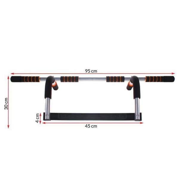 Uppdragsstång - SPRINGOS - 95 cm - Stål - Multifunktionell - 100 kg
