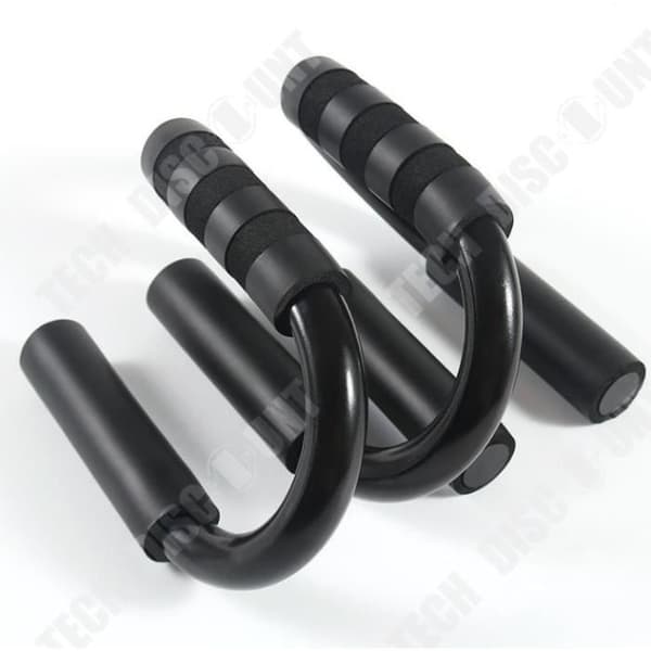 TD® S-format stålrör push-up rack träning bröst muskel arm muskel halkfri stabilitet inomhus sport