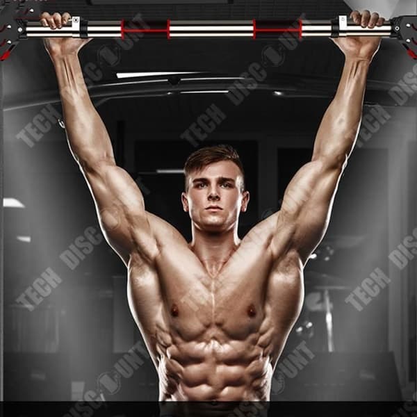TD® Home Indoor Väggmonterad Pull Up Utrustning Enkel Pot Operforerad Hem Fitness Utrustning Hängstång