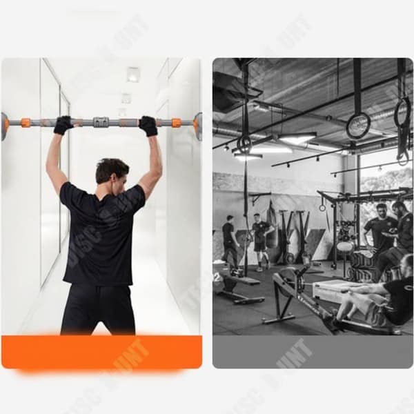 TD® Home Indoor Pull Ups, Vuxen Fitness Equipment Boom, Horisontell dörr Ramlös Punch Bar Mu