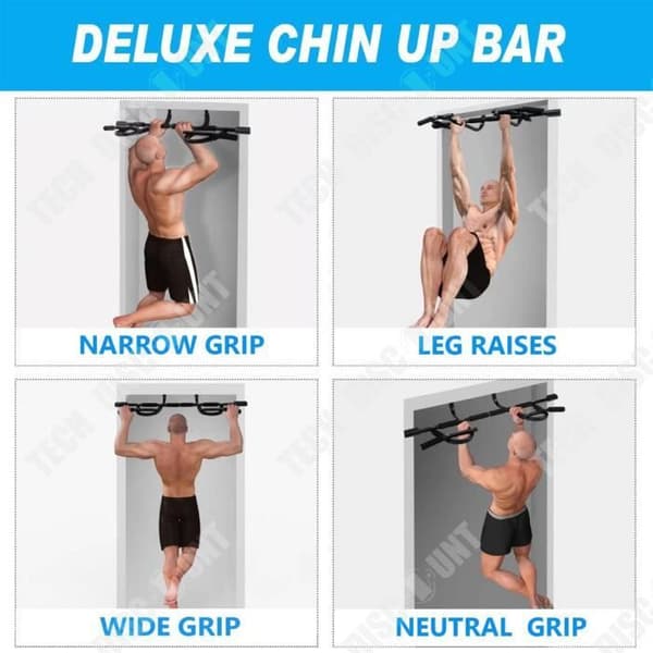 TD® Inomhusträningsutrustning över dörren Styrketräning pull-ups Familj horisontell stång fitness single bar