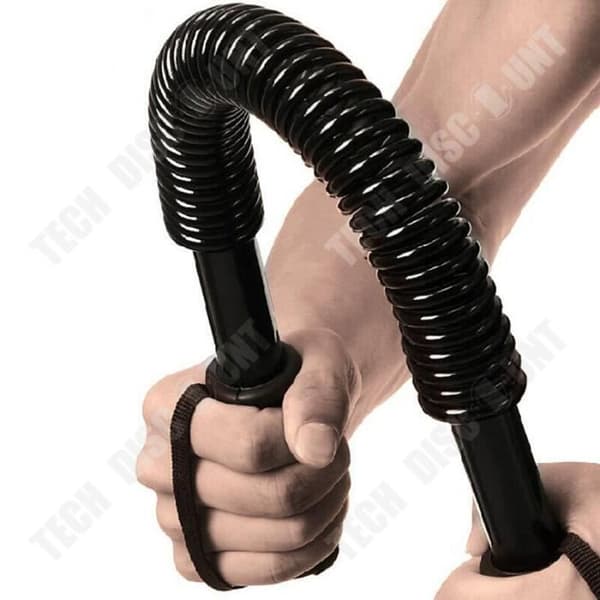 TD® Flexible Spring Bar 30 kg Fitness Styrketräning Galvaniseringsprocess för arm-axel-bröstgymnastik