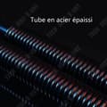 Miniatyrbild 3 av 4: TD® Flexible Spring Bar 30 kg Fitness Styrketräning Galvaniseringsprocess för arm-axel-bröstgymnastik